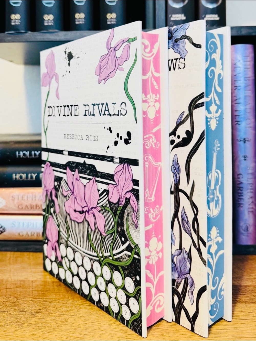 Owlcrate Signed Divine Rivals + Owlcrate Signed Ruthless Vows by Rebecca Ross